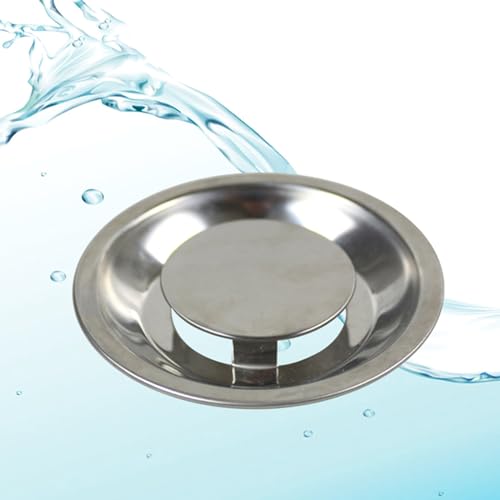 Qsvbeeqj Sink Plug Replacement Stainless Steel Drain Stopper Garbage Disposal Stopper Bath Tub Drain Stopper