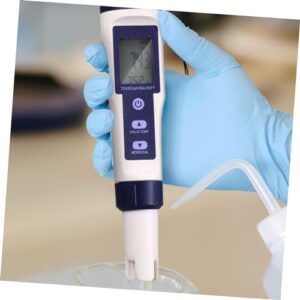 BUGUUYO Water Quality Tester Tds Meter Tds Water Tester Portable Water Tester Pool Salt Tester Salt Water Pool Testing Kit Water Ph Tester Aquarium Water Tester Pool Water Tester Plastic