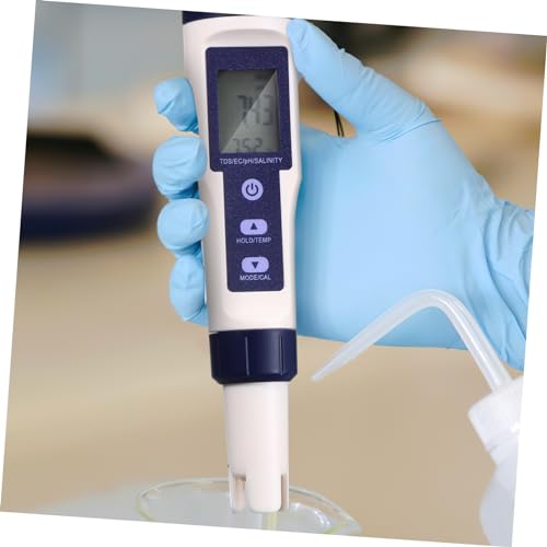 BUGUUYO Water Quality Tester Tds Meter Tds Water Tester Portable Water Tester Pool Salt Tester Salt Water Pool Testing Kit Water Ph Tester Aquarium Water Tester Pool Water Tester Plastic