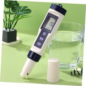 BUGUUYO Water Quality Tester Tds Meter Tds Water Tester Portable Water Tester Pool Salt Tester Salt Water Pool Testing Kit Water Ph Tester Aquarium Water Tester Pool Water Tester Plastic