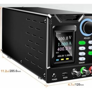 Programmable DC Switching Power Supply 1000V 1A 400V 600V 800V 500W 1000W Bench Power Supply(800V 1A-RS232,110V)