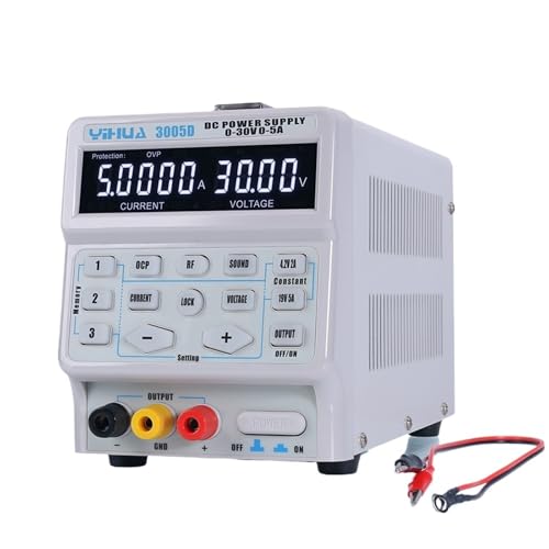 150W 3005D 5A 30V DC Power Supply Adjustable Laboratory Power Supply Digital Program-Controlled Switching Power Supply(EU)