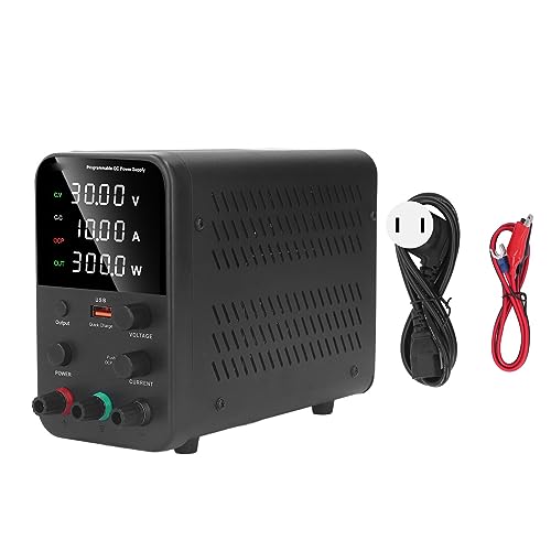 DC Power Supply Variable Digital Display Adjustable Switching Regulated Power Supply Switching DC Regulated Bench Power Supply with