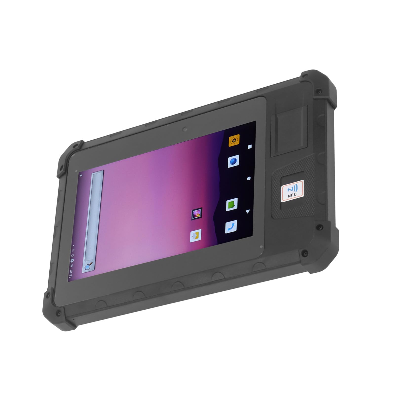 for Android Tablet 8 Inch Touch Screen Support UHF R FID and NFC Recognition Tablet Barcode Scanner Performance Tablet Barcode Scanner Tablet PC