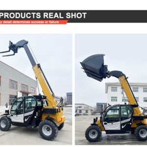 Compact Mini Telescopic Handler for Rough Terrain Operations Telescopic Crane, Portal Handler, Elevated Lift, Articulated Boom Lift, Heavy Lift, Material Handler