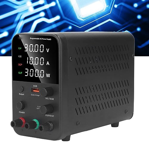 DC Power Supply Variable Digital Display Adjustable Switching Regulated Power Supply Switching DC Regulated Bench Power Supply with