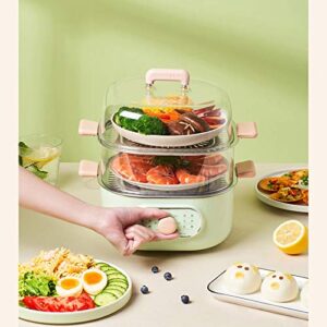 Large Capacity Electric Steamer Multi-function Household 2-layer Electric Steamer Food Steamer