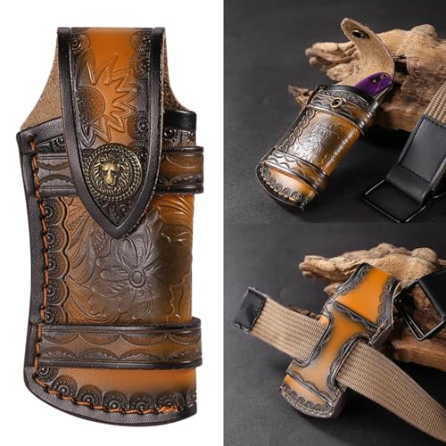 Straight Leather Sheath PU Holsters For Fixed Leather Sheath Waist Hanging