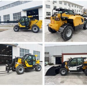 Compact Mini Telescopic Handler for Rough Terrain Operations Telescopic Crane, Portal Handler, Elevated Lift, Articulated Boom Lift, Heavy Lift, Material Handler