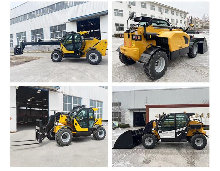 Compact Mini Telescopic Handler for Rough Terrain Operations Telescopic Crane, Portal Handler, Elevated Lift, Articulated Boom Lift, Heavy Lift, Material Handler