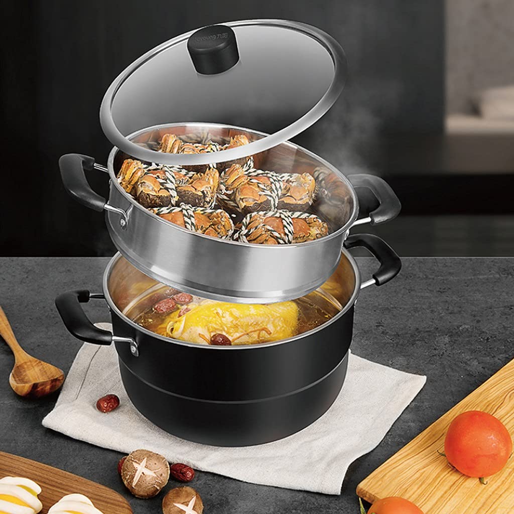 Household stainless steel steamer, steamed, fish, steamer, induction cooker, gas stove