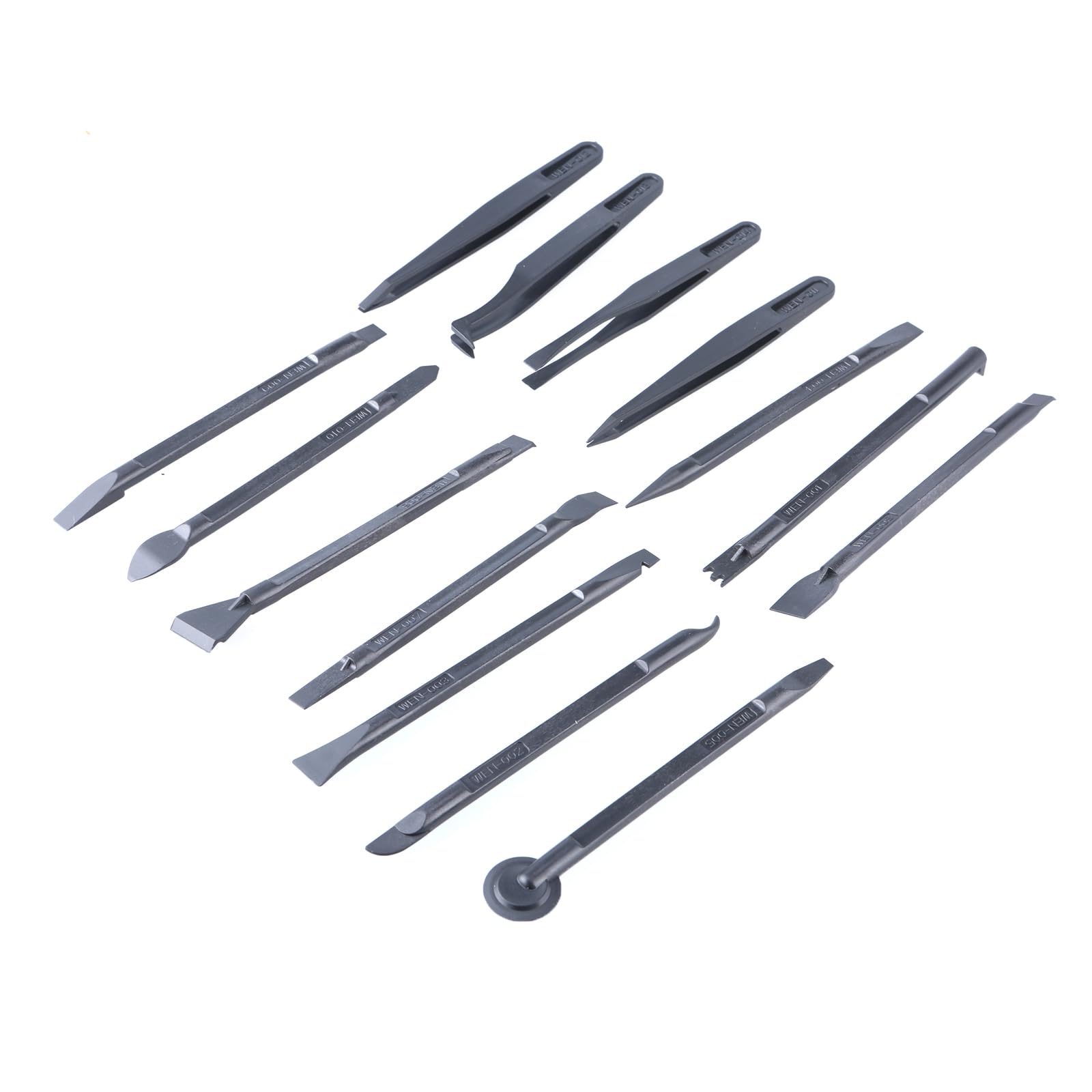 14Pcs Carbon Fibers Scraper Collection For Detailed And Maintenance Tasks