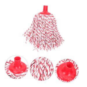 GETAJGHSD Household Mop Refill Industrial Cleaning Mop Heads Mop Replacement Heads Sponge Mops Toothpaste Dispenser Replacement Mop Head Mop Head Wet Dry Mop Head Moop Cloth