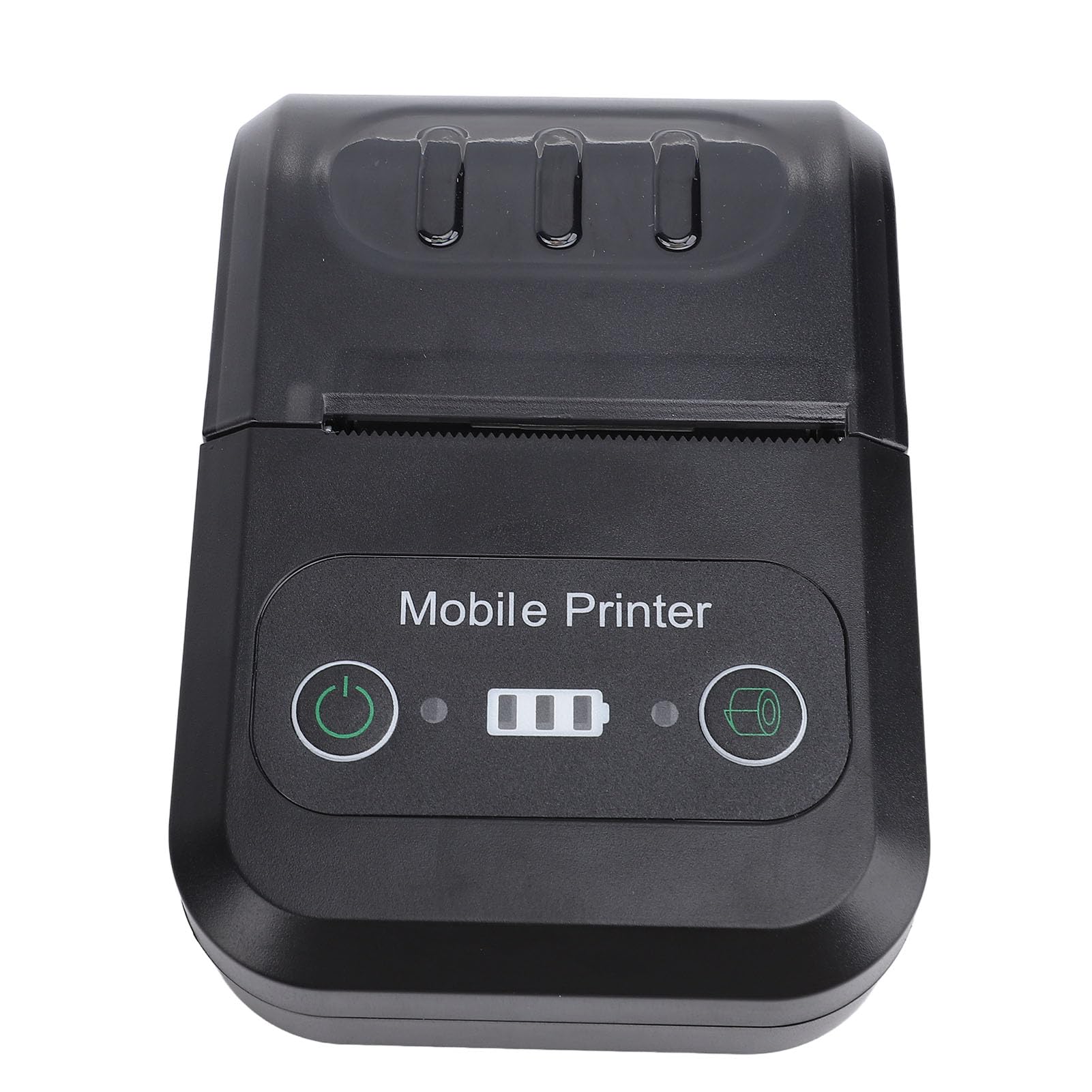 Thermal Receipt Printer, 58mm Portable Bill Paper Printer with for Android, Retail Store Restaurant Businesses, Roll and Folded Thermal Labels