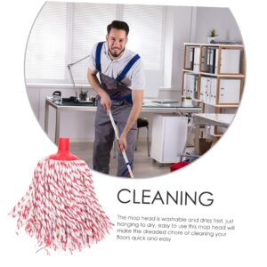 GETAJGHSD Household Mop Refill Industrial Cleaning Mop Heads Mop Replacement Heads Sponge Mops Toothpaste Dispenser Replacement Mop Head Mop Head Wet Dry Mop Head Moop Cloth