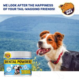 Dog Dental Powder | Dog Breath Freshener | Dog Teeth Cleaning | Plaque Off Powder Dog | Dog Teeth Cleaning Powder | Dental Powder for Dogs Teeth | Canine Plaque Remover | 1.76 Ounces