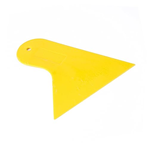 STOBAZA Scraper for DIY Car Foil Scraper Glue Scraper Tool Car Detailing Tool Glue Applicator Tool Cell Phone Membrane Scraper Handwork Tool The Tools DIY Scraper Small Scraper Yellow