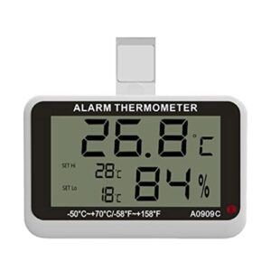 CAZSTYK LCD Digital Hygrometer Indoor Room Temperature Humidity Meter