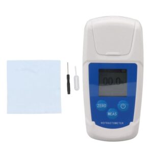 0-55% brix meter, digital brix refractometer, 0‑55% digital brix refractometer high accuracy brix tester meter for fruit juice beverage drinks sugar content measuring