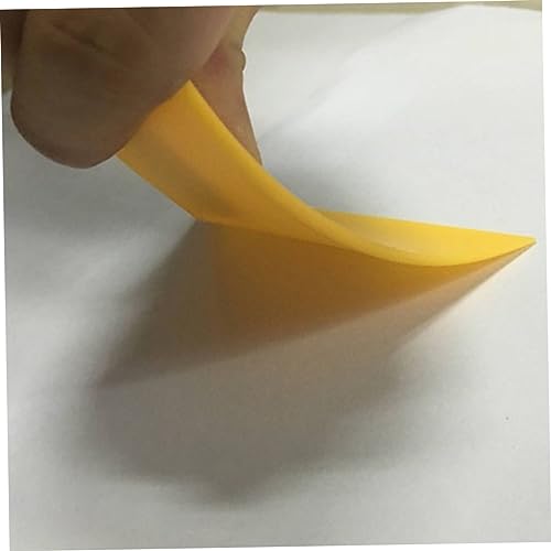 STOBAZA Scraper for DIY Car Foil Scraper Glue Scraper Tool Car Detailing Tool Glue Applicator Tool Cell Phone Membrane Scraper Handwork Tool The Tools DIY Scraper Small Scraper Yellow