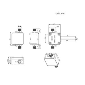 OF07ZAT 2Min Oval Gear Flowmeter Sensor Flow Sensor Gear Oil Flowmeter