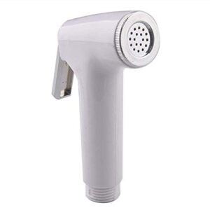 JIYTG Toilet Brush Hand Held Bidet Sprayer Stainless Steel Spraye Toilet Bidet Shower Head with Hose and Bracket Holder Bidet Spray Gun Set