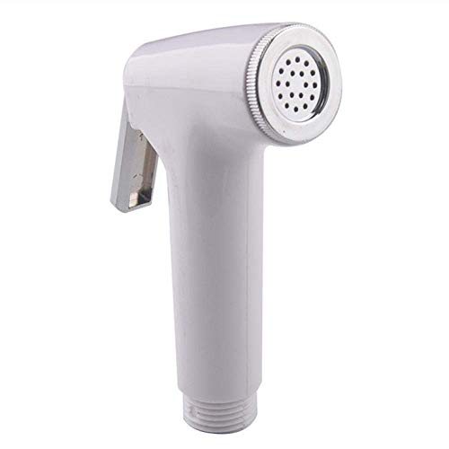 JIYTG Toilet Brush Hand Held Bidet Sprayer Stainless Steel Spraye Toilet Bidet Shower Head with Hose and Bracket Holder Bidet Spray Gun Set