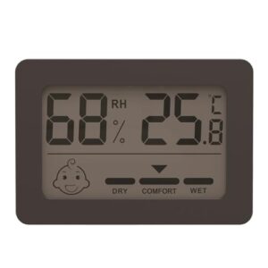 cazstyk electronic hygrometer desk/wall mount temperature humidity detector