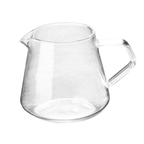 CRAFTHROU 1pc Coffee Pot Manual Espresso Maker Espresso Machines Coffee Frothing Pitcher Expresso Coffee Cup Espresso Frothing Cup Stovetop Tea Kettle Clear Water Bottles Teapot Beaker Glass