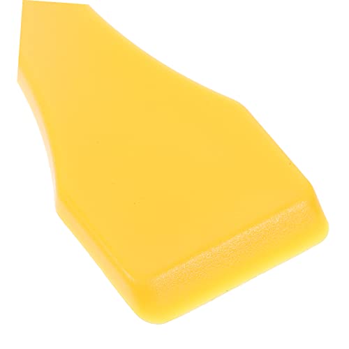 SEWOART 50 Pcs Scraper Scratcher Keychain Tool Scratching Tools Ticket Scratcher Tools Label Scraper Tool Stickers Label Scratcher Ticket Card Labels Yellow Plastic