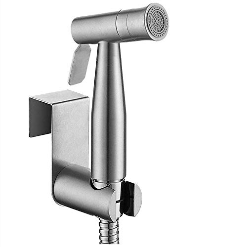 JIYTG Bidets Toilet Bidet Shower Sprayer 304 Stainless Steel Dual Function Cleansing Women's Toilet Set Toilet Cleaning Partner Toilet Spray Gun