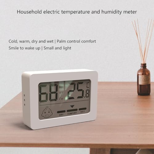 CAZSTYK Electronic Hygrometer Desk/Wall Mount Temperature Humidity Detector