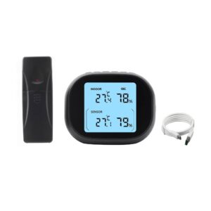 CAZSTYK Hygrometer Gauge Temperature Refrigerator Aquarium Monitoring