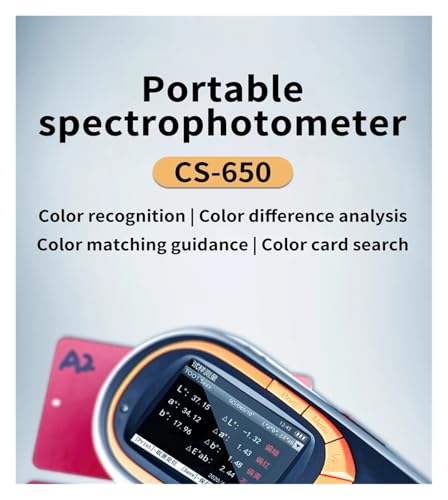 Colorimeter, Color Difference Meter, Spectrophotometer, Color Analyzer, Glossmeter, Gigh-Precision Meter CS-650