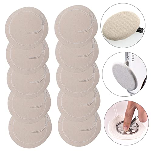 CRAFTHROU 20pcs Coffee Pot Filter Cloth Espresso Maker Coffee Filter Clothes Coffee Filter Paper Bag Espresso Pitcher Coffee Pot Tool Thai Tea Strainer Coffee Supply Coffee Tool Beige Cotton