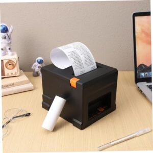 Anneome Abs Black Thermal Label Printer Receipt Printer Thermal Paper Printer Printer