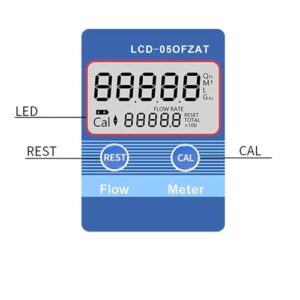 Water Oil Meter 30-1200L/Hour Fluidmeter Counter Effect Sensors Sensors DN10 Meter Liquid Flowmeter