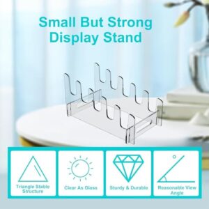 YZYDF Multi Tiered Acrylic Food Tray Stand Space Saving and Easy to Storage for Parties and Buffets