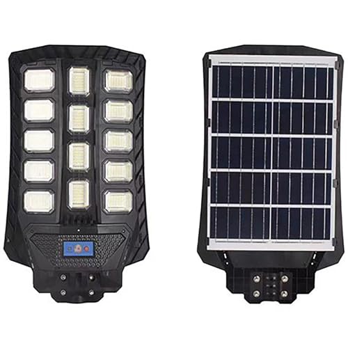 BVFNKQSC Outdoor Waterproof Solar Street Light, 800W Solar Parking lot Light, LED Wide-Angle Light, with Motion Sensor IP67 Waterproof Commercial Lighting,800W