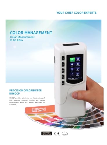 Colorimeter, Colorimeter Price Digitail Colour Meter for Coating Textile Paint Color Detection NR60CP