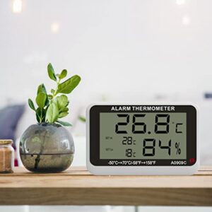 CAZSTYK LCD Digital Hygrometer Indoor Room Temperature Humidity Meter