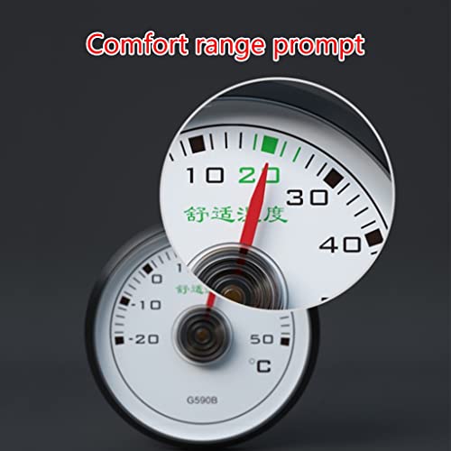 CAZSTYK 50mm Car/Refrigerator -20 to 50℃/-20 to 20℃ Dial Temperature Gauge