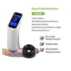 Colorimeter, CR110 High-Precision Portable Spectrophotometer, Plastic Paint Ink Color Mixing and Matching Colorimeter(CR230)