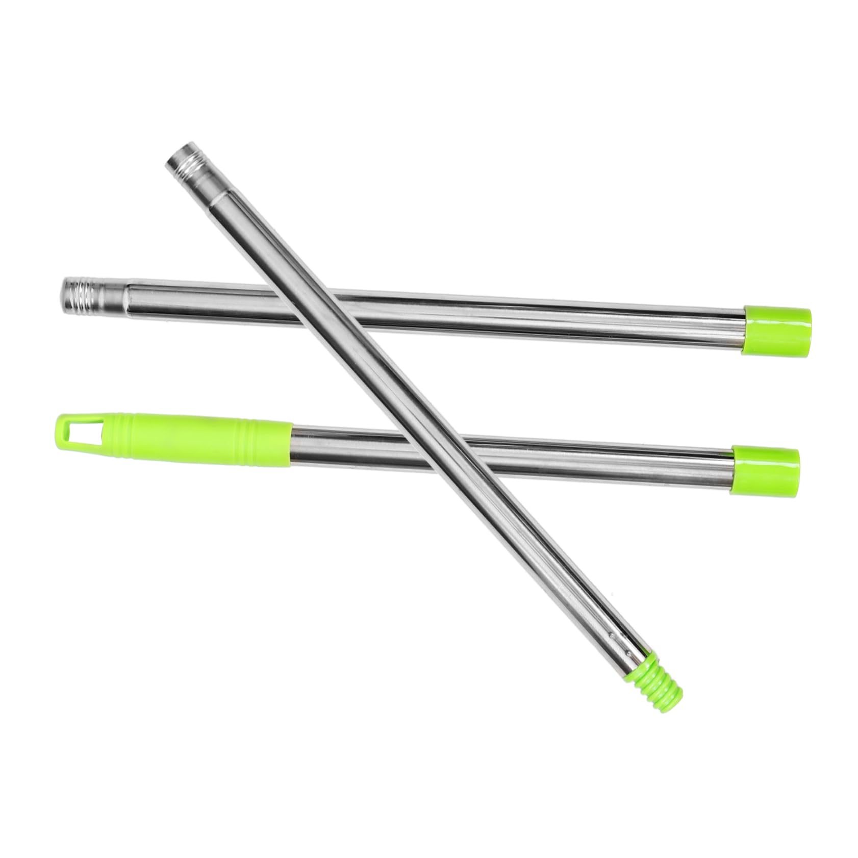 NOLITOY 4 Sets Mop Stick Replacement Pole Handle Mop Rod Mop Accessory Rod para Refills Pool Skimmer Fiberglass Broom Commercial Broom Pole Broom Stick Pole Holder Dust Mop Stainless Steel