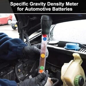 Car Radiator Coolant Tester Dials Type AntiFreeze Coolant Tester High Accuracy Car Battery Liquid Densitometer