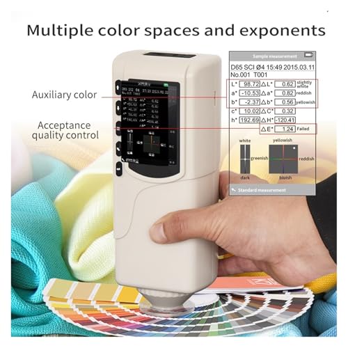 Colorimeter, NR145 Portable Digital Precision 8mm Colorimeter, Color Difference Meter Tester