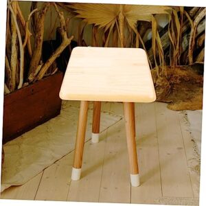 Amosfun Square Stool Restaurant Stool Seat Replacement Living Room Seat Replacement Stool Replacement Parts Square Chair Seat Replacement Furniture Acessory Square Kitchen Table Solid Wood