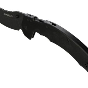 Cold Steel Blackout Mayhem Limited Edition Pocket Knife 6" Clip Point CPM...