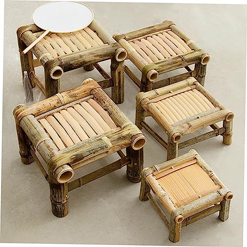 Amosfun Children's Chair Stool for Living Room Small Seat Stool Toilet Stool Stool Home Small Stool Home Supplies Weaving Stool Summer Stool Stools Furniture Home Vintage Stool