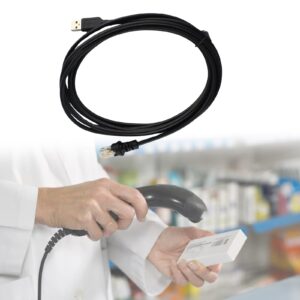 Eibhbuyey Barcode Scanner USB Cable 2M for MS5145 MS9540 MS7120 MS9590 MS1690 Models Scanners